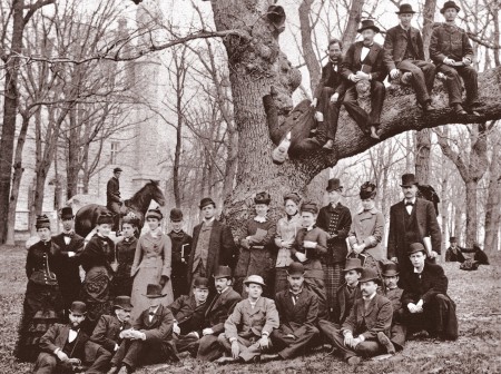 old oak student gathering 1880