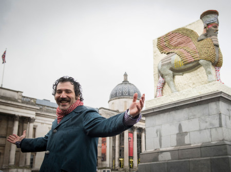 The Invisible Enemy Should Not Exist michael rakowitz fourth plinth v2