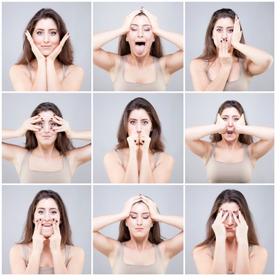 Beauty image of a group of women with different age, skin and body