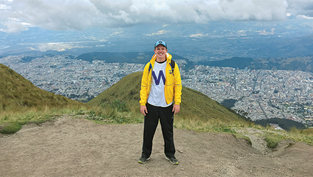 Grant Everly in Ecuador