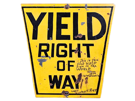 clinton riggs first yield sign