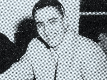 Portrait of Gary Marshall from Northwestern’s 1956 Syllabus yearbook.