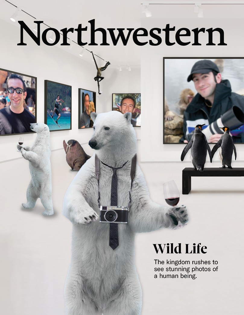 The Other Cover shows the animal kingdom at an art gallery featuring photos of Josh Anon.