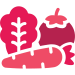 Healthy foods icon