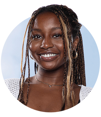 A headshot of Madison Morgan