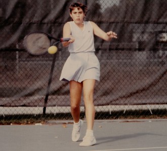 Northwestern tennis player Diane Donnelly Stone