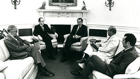 white house meeting with richard nixon